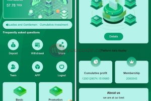 Exchange source code H5 multi-language financial management TRX latest TRON source code blockchain investment system program automatic wallet collection + agent